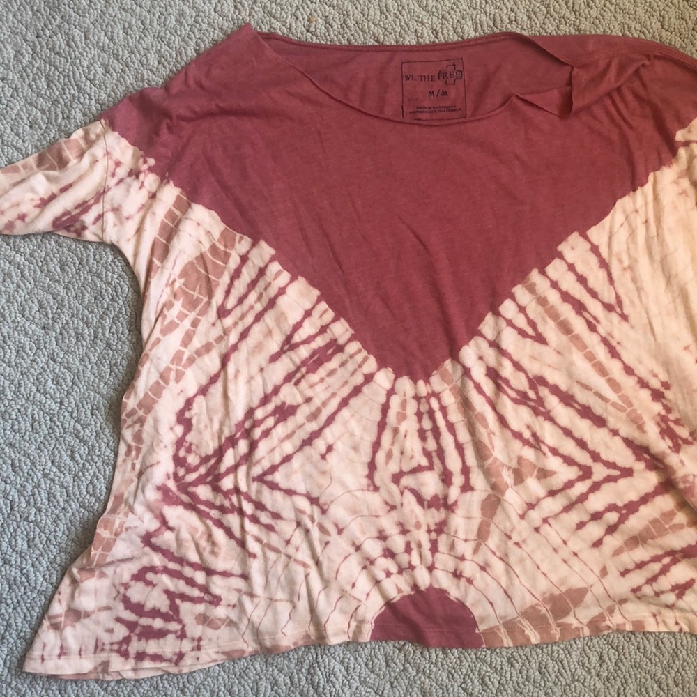 Free People Tie Dye Shirt